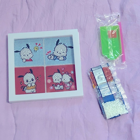 Pochacco DIY Art Kit - Picture 1 of 1